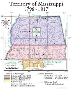 Territory of Mississippi 1798-1817
